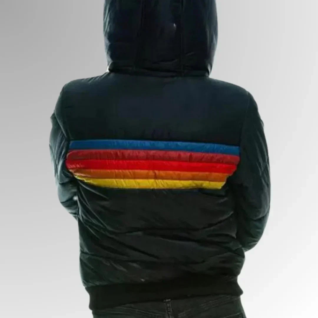 Patricia™ | Retro Striped Padded Jacket